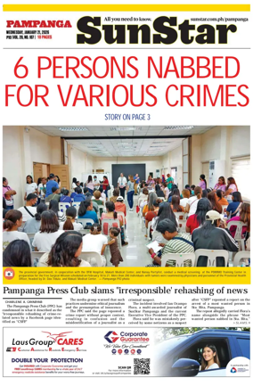 Cover of Sun.Star Pampanga