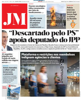 Cover of Jornal Madeira