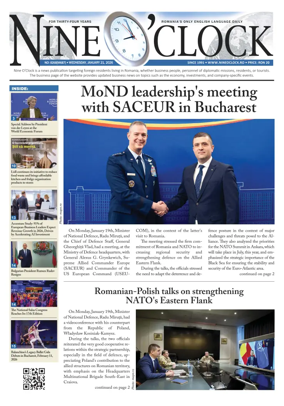 Cover of Nine o clock (Romania) Daily