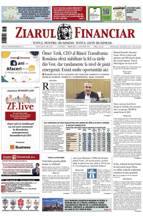 Cover of Ziarul Financiar