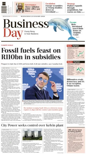 Cover of Business Day