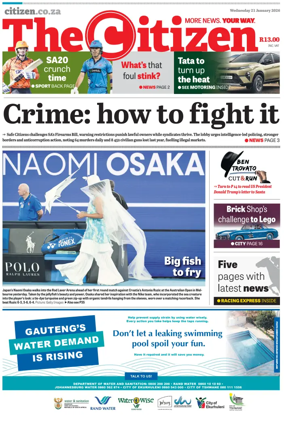 Cover of The Citizen (Gauteng)