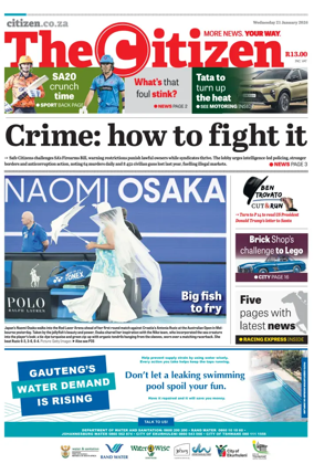 Cover of The Citizen (KZN)