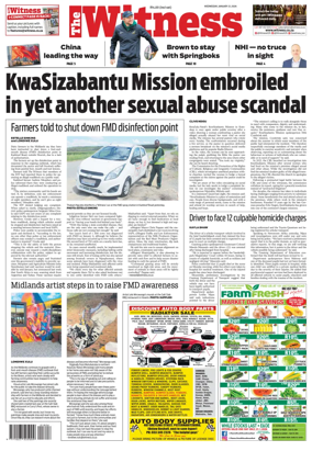 Cover of The Witness (South Africa)