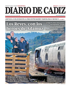 Cover of Diario de Cadiz