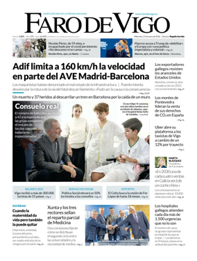 Cover of Faro de Vigo