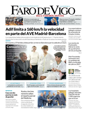 Cover of Faro de Vigo (Deza/Tabeiros-Montes)