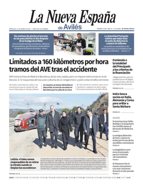 Cover of La Nueva Espana (Aviles)