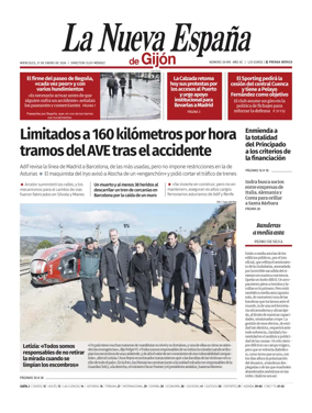 Cover of La Nueva Espana (Gijon)