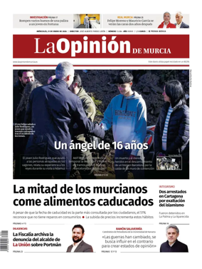 Cover of La Opinion de Murcia