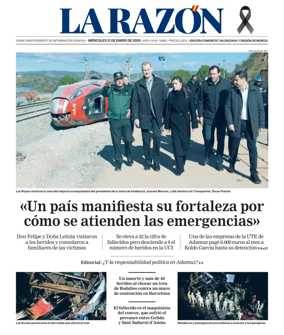 Cover of La Razon (Levante)