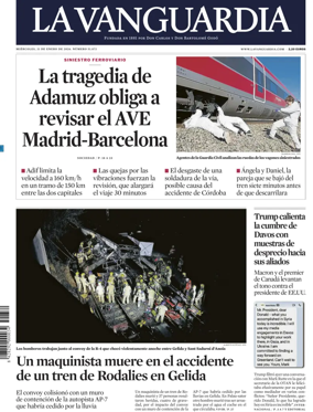 Cover of La Vanguardia (1st Edition)