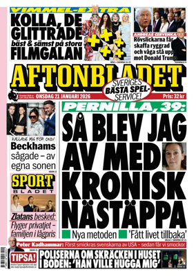 Cover of Aftonbladet
