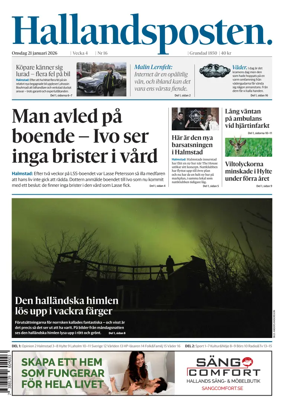 Cover of Hallandsposten
