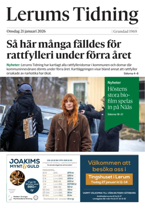Cover of Lerums Tidning