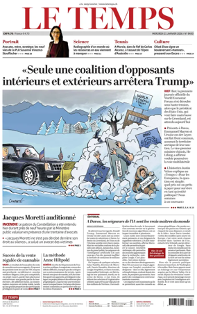 Cover of Le Temps