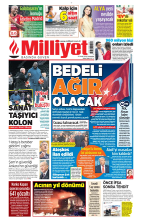 Cover of Milliyet