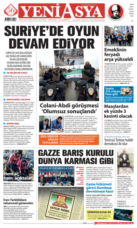 Cover of Yeni Asya