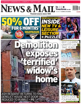 Cover of Aldershot News & Mail