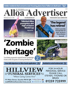 Cover of Alloa Advertiser