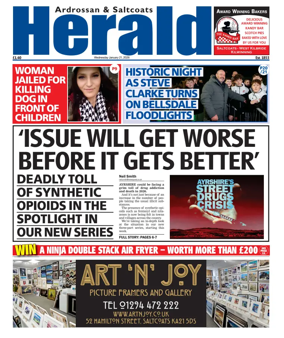 Cover of Ardrossan & Saltcoats Herald
