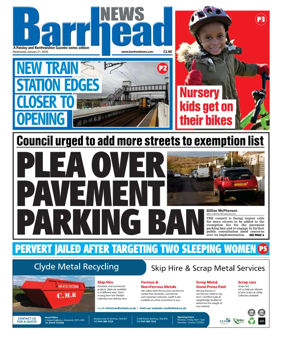 Cover of Barrhead News