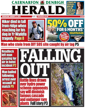 Cover of Caernarfon Herald