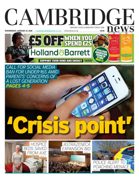 Cover of Cambridge News