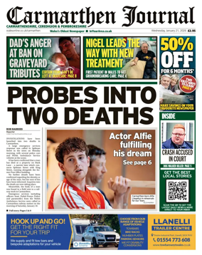 Cover of Carmarthen Journal