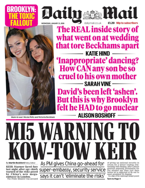 Cover of Daily Mail