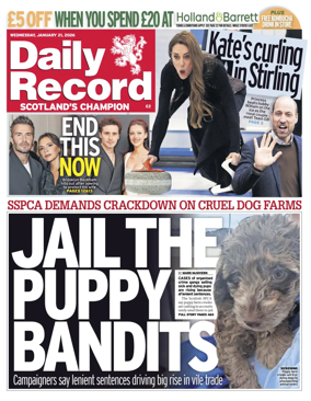 Cover of Daily Record