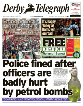 Cover of Derby Telegraph