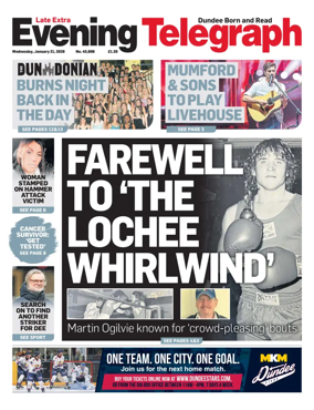 Cover of Evening Telegraph (First Edition)