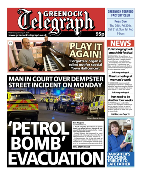 Cover of Greenock Telegraph