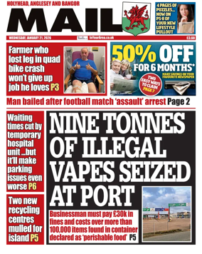 Cover of Holyhead Mail