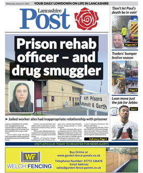 Cover of Lancashire Evening Post