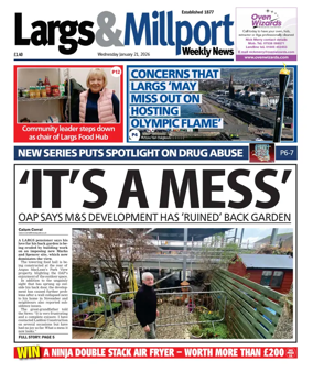 Cover of Largs & Millport Weekly News