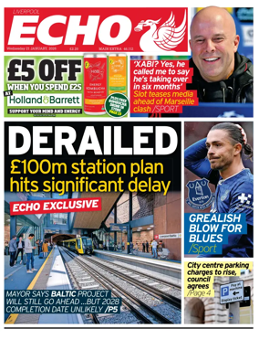 Cover of Liverpool Echo