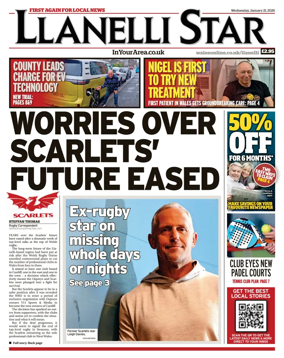 Cover of Llanelli Star