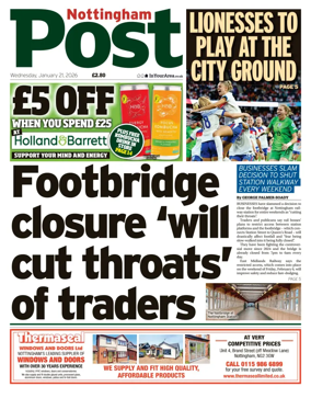 Cover of Nottingham Post