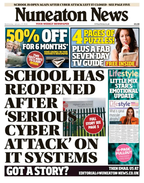 Cover of Nuneaton News