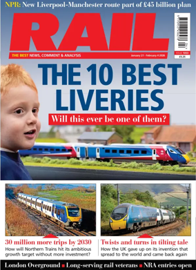 Cover of Rail (UK)