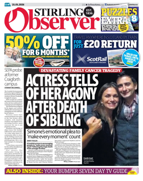 Cover of Stirling Observer