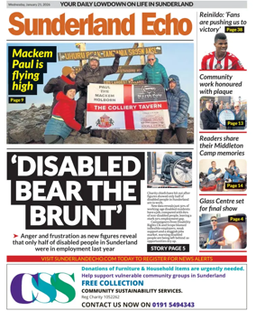 Cover of Sunderland Echo