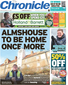 Cover of The Chronicle (UK)
