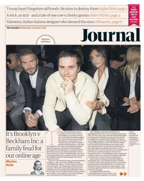 Cover of The Guardian e-paper Journal