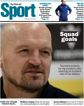 Cover of Herald Sport