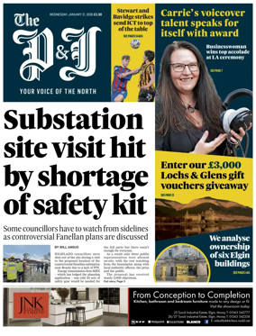 Cover of The Press and Journal (Inverness Highlands and Islands)