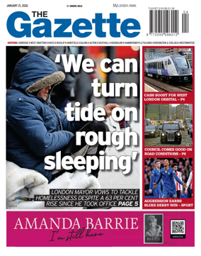 Cover of Uxbridge Gazette