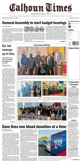 Cover of Calhoun Times